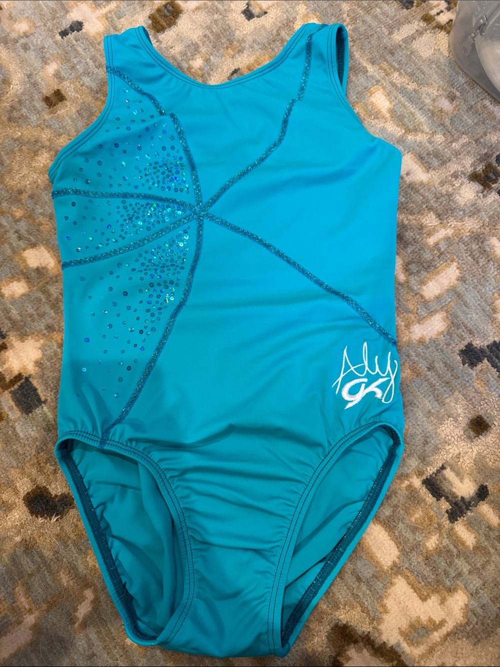GK elite gymnastics leotard adult xs